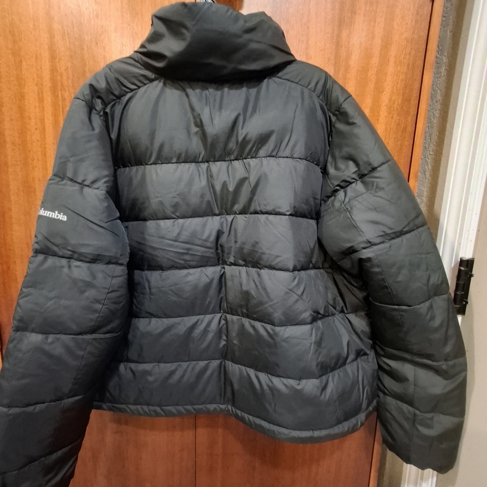 Columbia Omni-Shield Puffer Jacket Women's XL Black - Picture 2 of 5